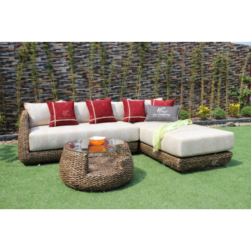 Classic style Water Hyacinth Modular Sofa Set for Living room